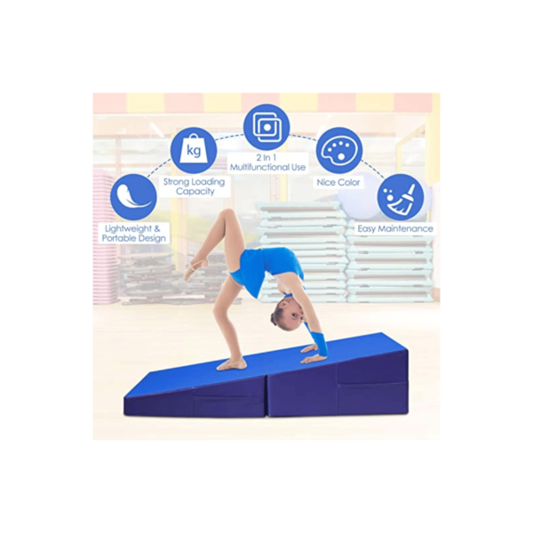 Premier Gymnastic Folding Mini Ramp - Blue