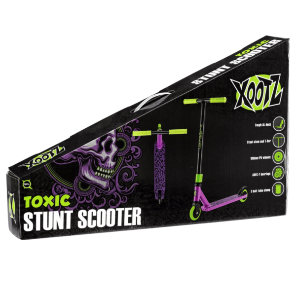 Xootz Stunt Scooter Toxic Purple