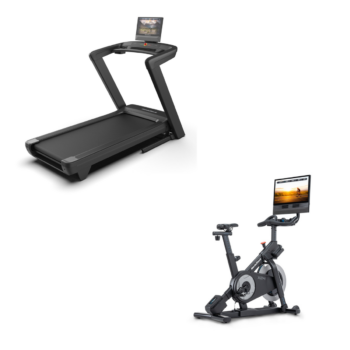 NordicTrack 1750 treadmill & X24 Studio Bike Bundle